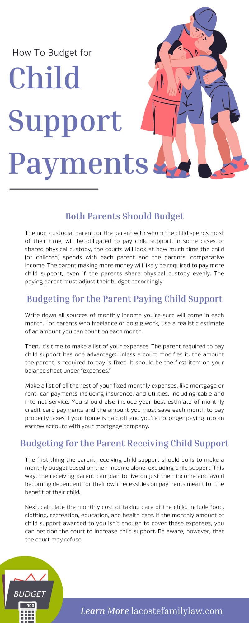 How To Budget for Child Support Payments